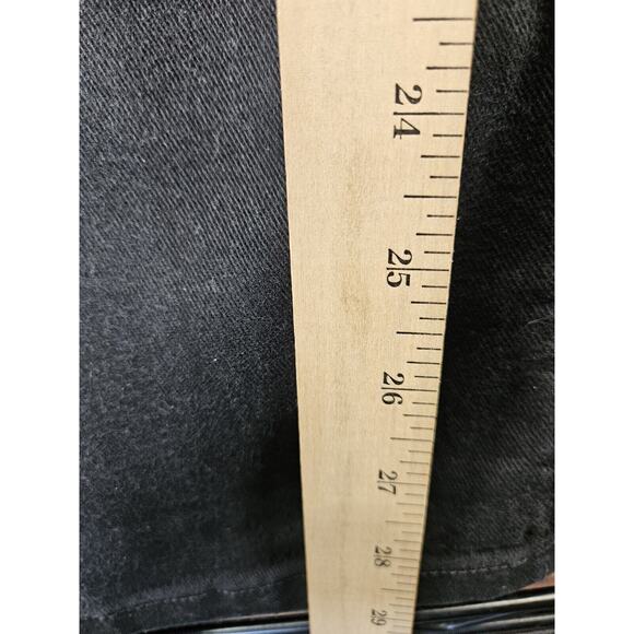 Just My Size Womens Pants Black Size 16W Cotton Blend Stretch Button Zip Pockets - Picture 4 of 12